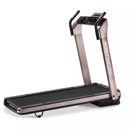 Tapis Roulant JK Fitness SUPERCOMPACT48 Pink - compatibile Zwift e Kinomap  FASCIA CARDIO OMAGGIO