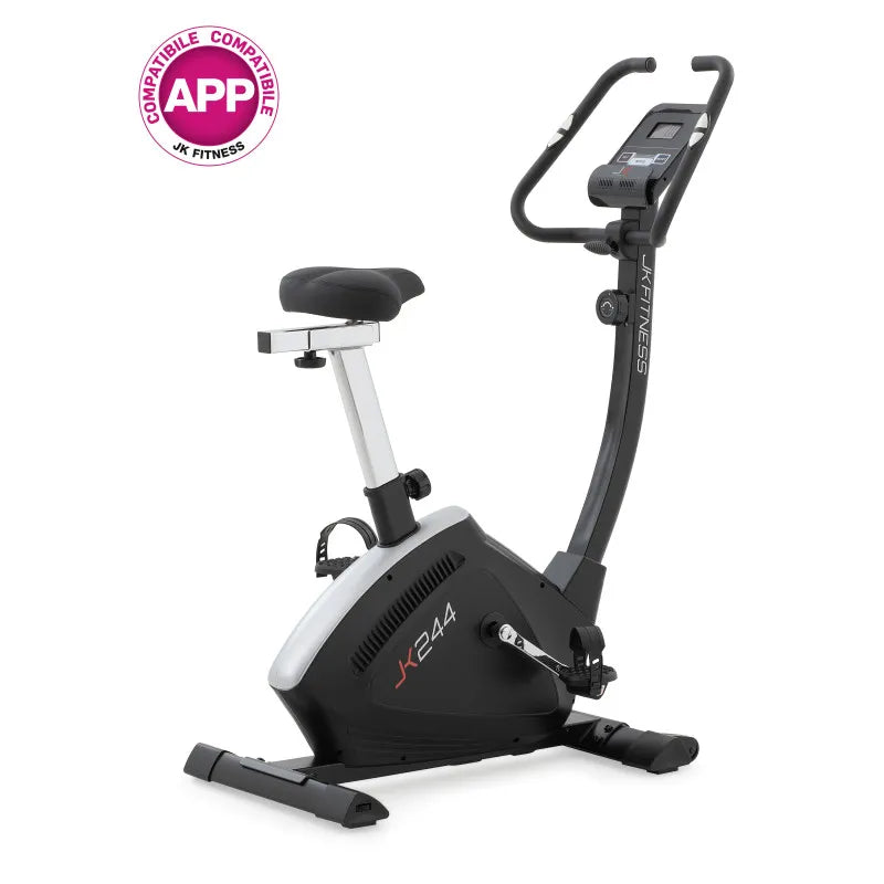 Cyclette JK Fitness JK 244 Compatibile APP Zwift e Kinomap