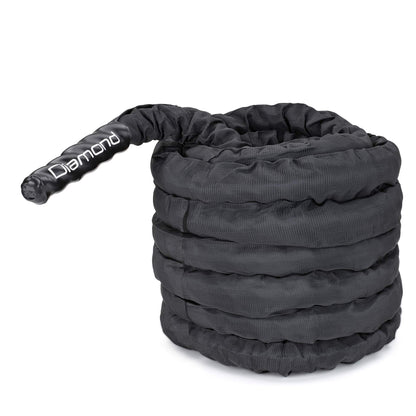 Battle Rope Fune in poliestere con cover in nylon Diamond Professional 12 mt