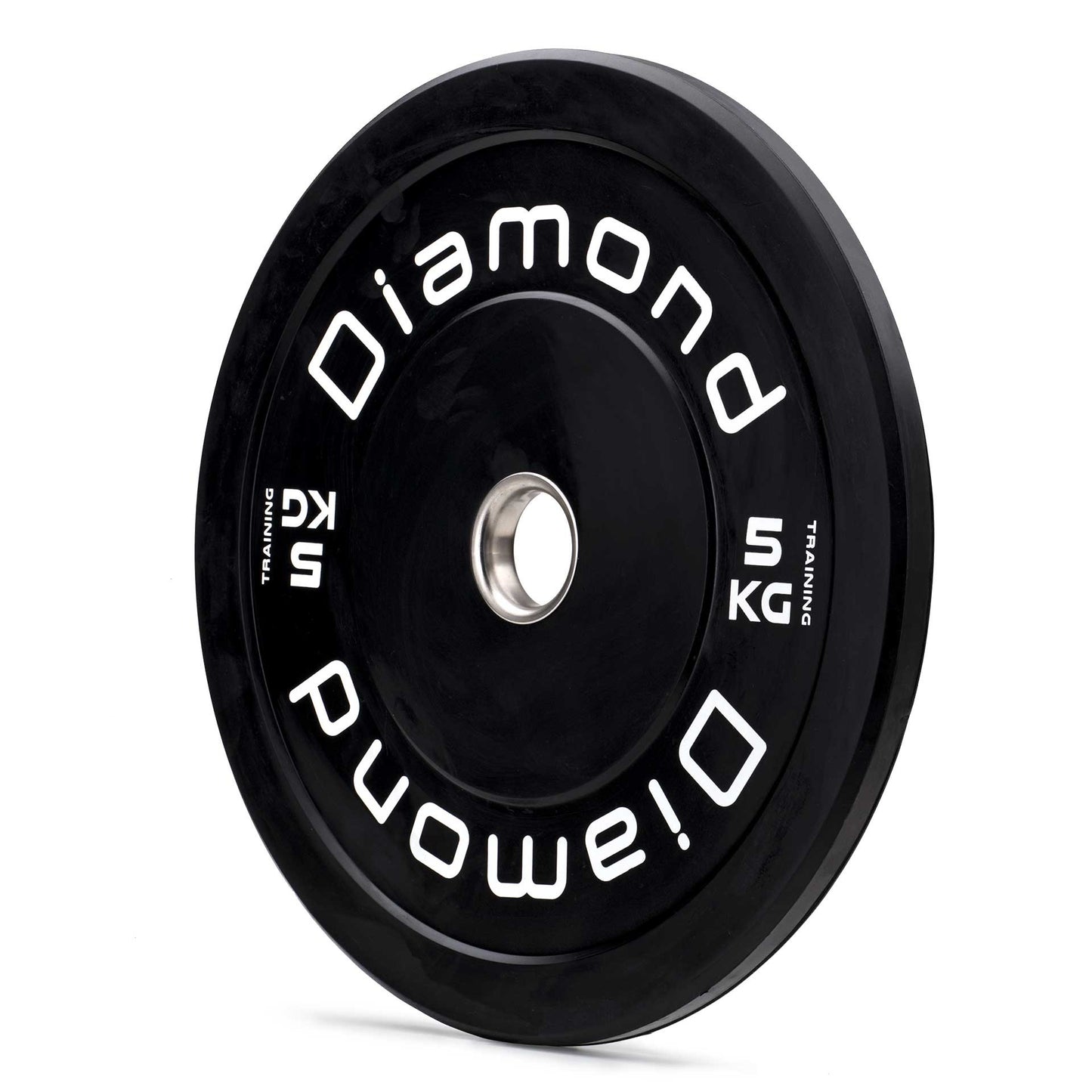 Disco olimpionico bumper training Pro foro  50 mm Diamond Professional 5 kg