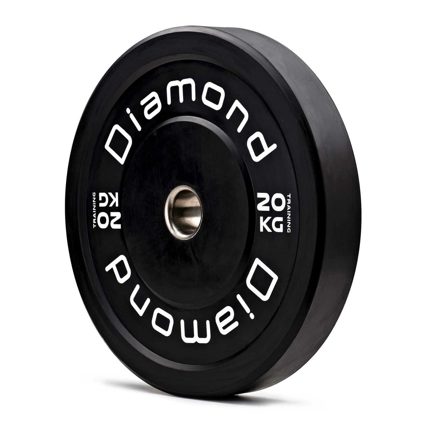 Disco olimpionico bumper training Pro foro  50 mm Diamond Professional 20 kg