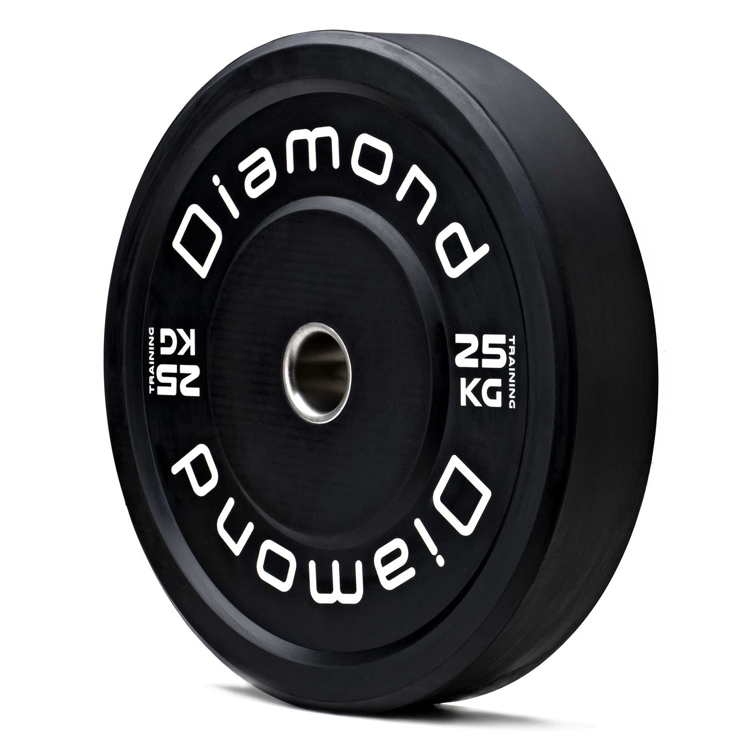 Disco olimpionico bumper training Pro foro  50 mm Diamond Professional 25 kg