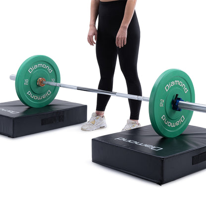 Coppia cuscini ammortizzanti per deadlift Diamond