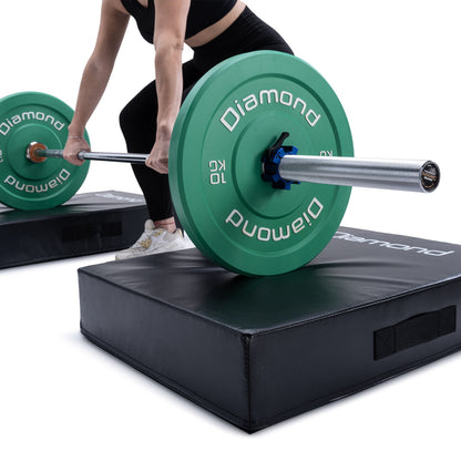 Coppia cuscini ammortizzanti per deadlift Diamond