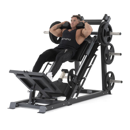 Combo Leg Press 45°/ Hack Squat Diamond Professional Serie 300