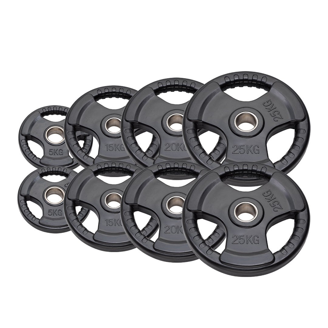 Set 130 kg Dischi Tri-Grip Diamond Professional foro 50 mm