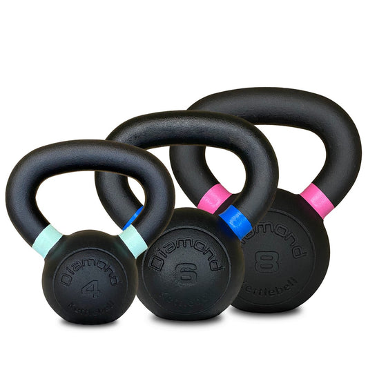 Set Kettlebell pro Diamond Professional light 4-6-8 kg