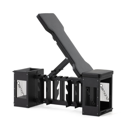 Panca regolabile Adjustable Bench con porta manubri Diamond Professional Serie 350