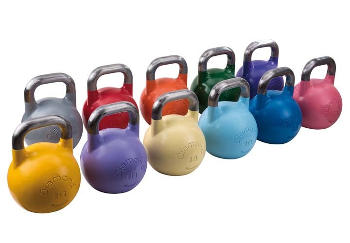 Kettlebell Olimpionica in Acciaio Diamond Professional