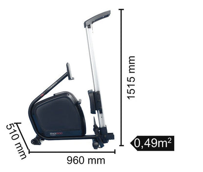 Vogatore Toorx Chrono Line RWX 500 - elettromagnetico - peso max utente 130 kg