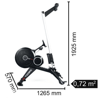 Vogatore Toorx Chrono Line RWX 700 - ad aria e magnetico - peso max utente 150 kg