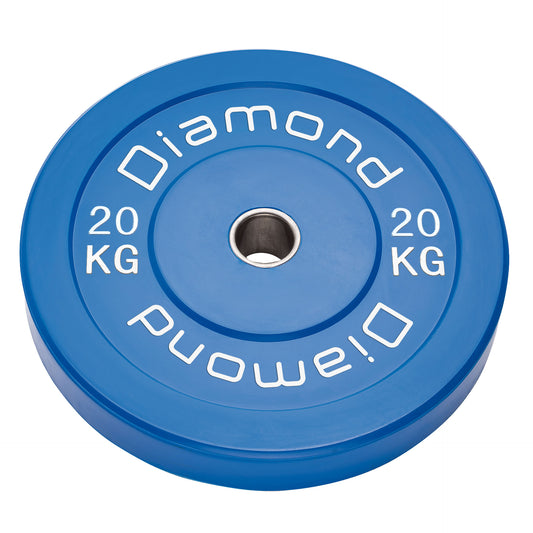 Disco olimpionico bumper sfida Pro foro Ø 50 mm Diamond 20 kg