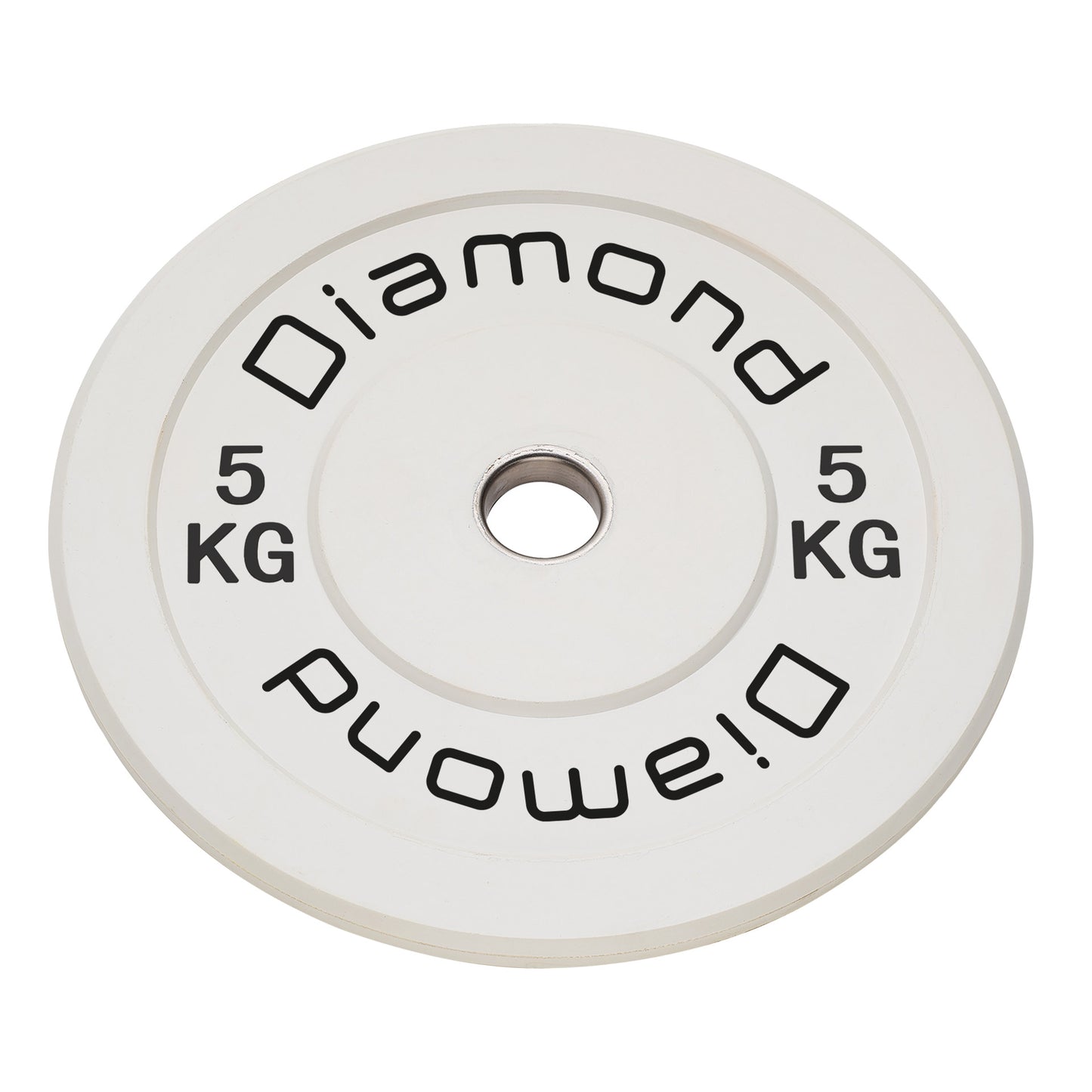 Disco olimpionico bumper sfida Pro foro Ø 50 mm Diamond 5 kg