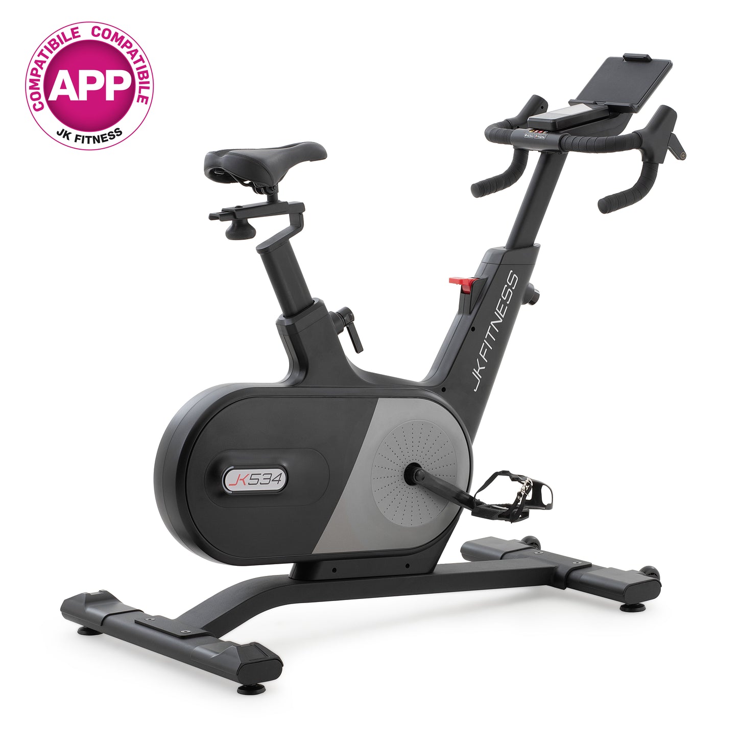 Indoor bike JK Fitness JK 534 Compatibile APP Zwift e Kinomap