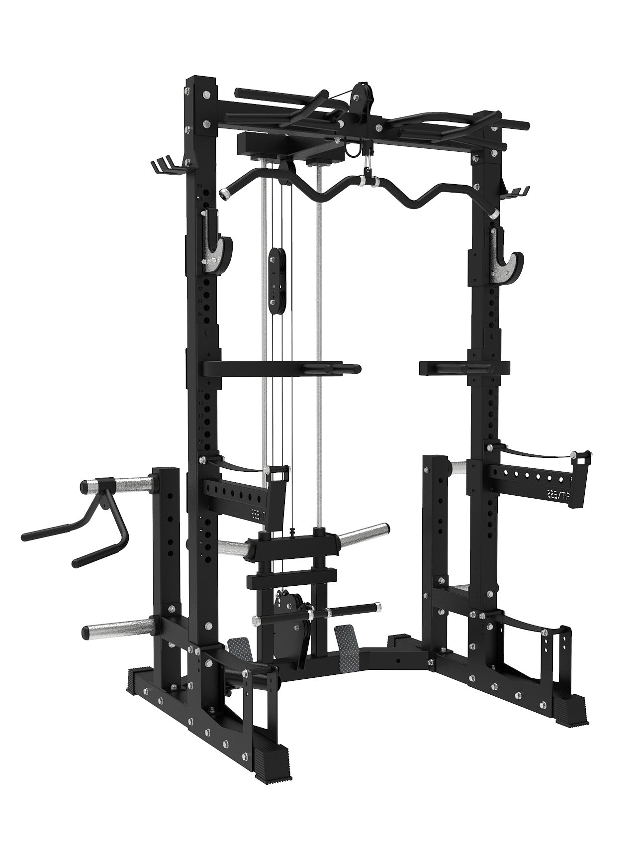 All in one Station JKV74 power rack con lat pulley