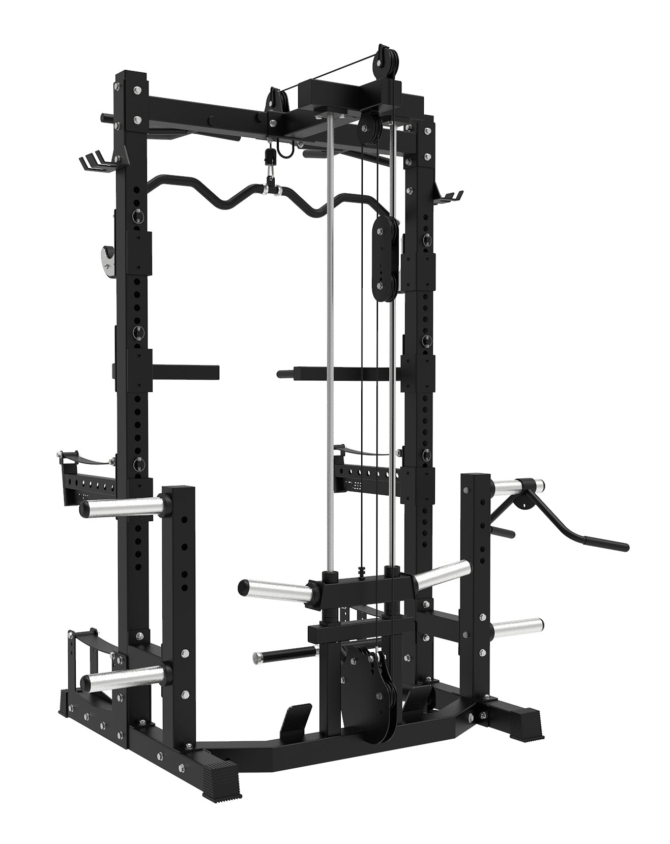 All in one Station JKV74 power rack con lat pulley