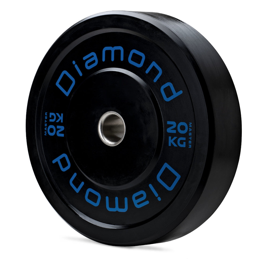 Disco olimpionico bumper Master foro Ø 50 mm Diamond 20 kg