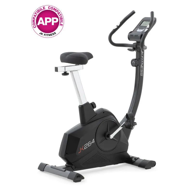 Cyclette JK Fitness JK 264 Compatibile APP Zwift e Kinomap