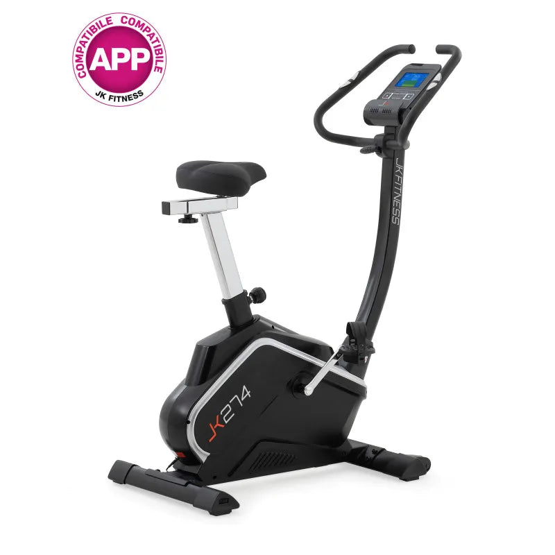 Cyclette JK Fitness JK 274 Compatibile APP Zwift e Kinomap